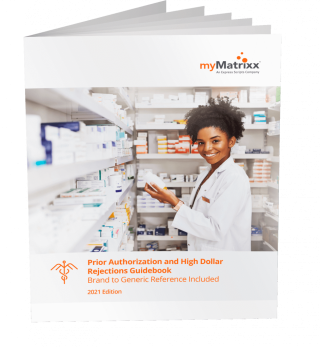 myMatrixx releases 2021 guidebook aimed at providing a quick reference resource on prior authorization medications and generic drug availability.
