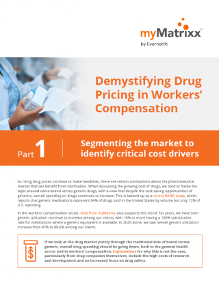 myMatrixx Demystifying Drug Pricing in Workers' Comp White Paper